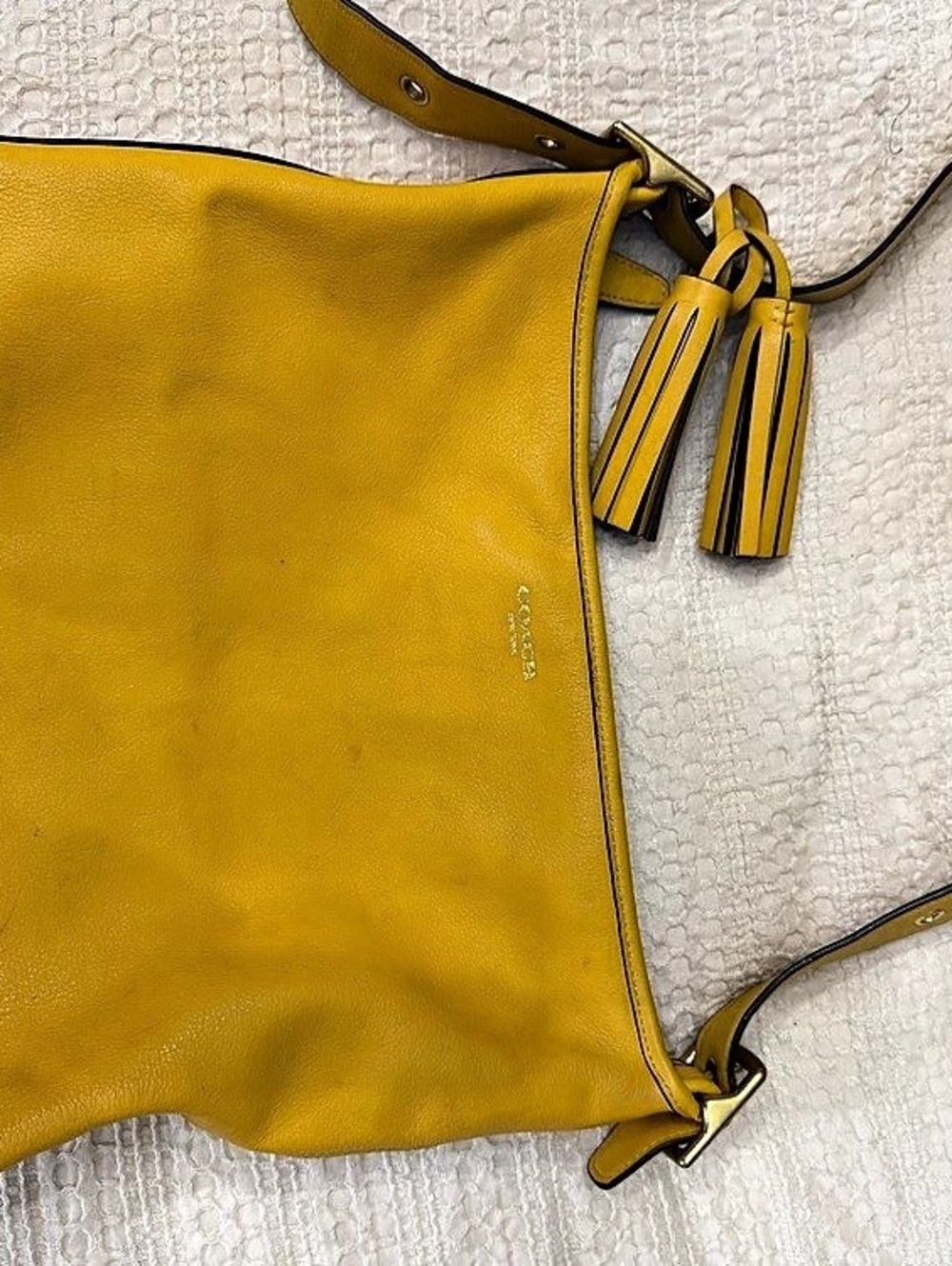 Coach Crossbody Bag Yellow